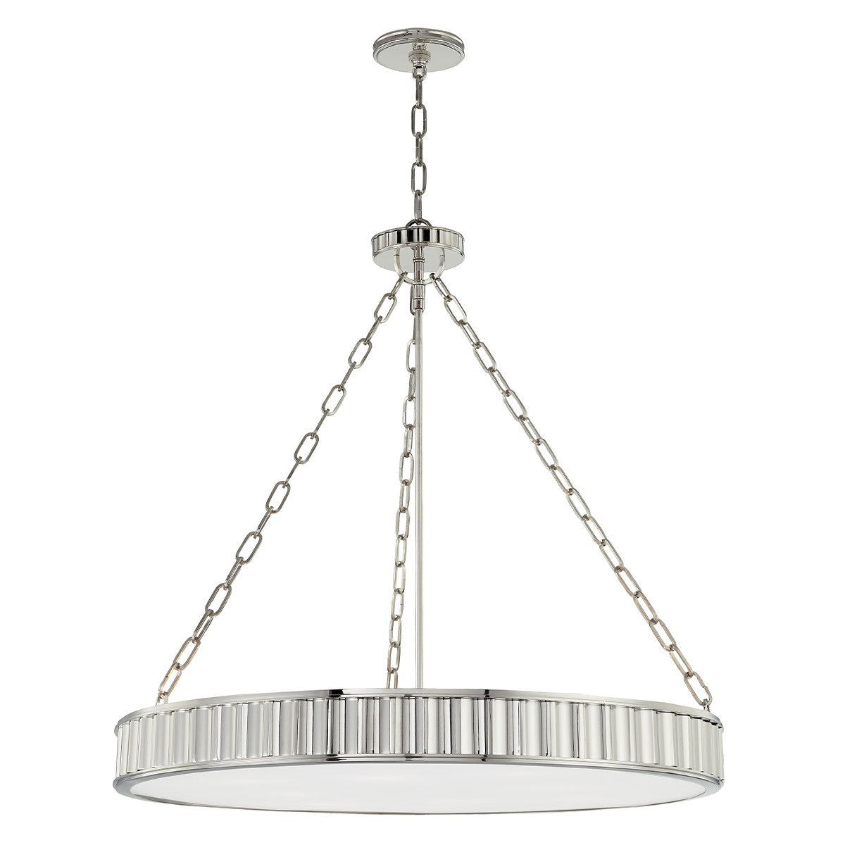 Hudson Valley - 903-PN - Eight Light Pendant - Middlebury - Polished Nickel