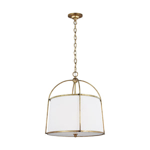 Visual Comfort Studio - CP1112ADB - Two Light Pendant - Stonington - Antique Gild