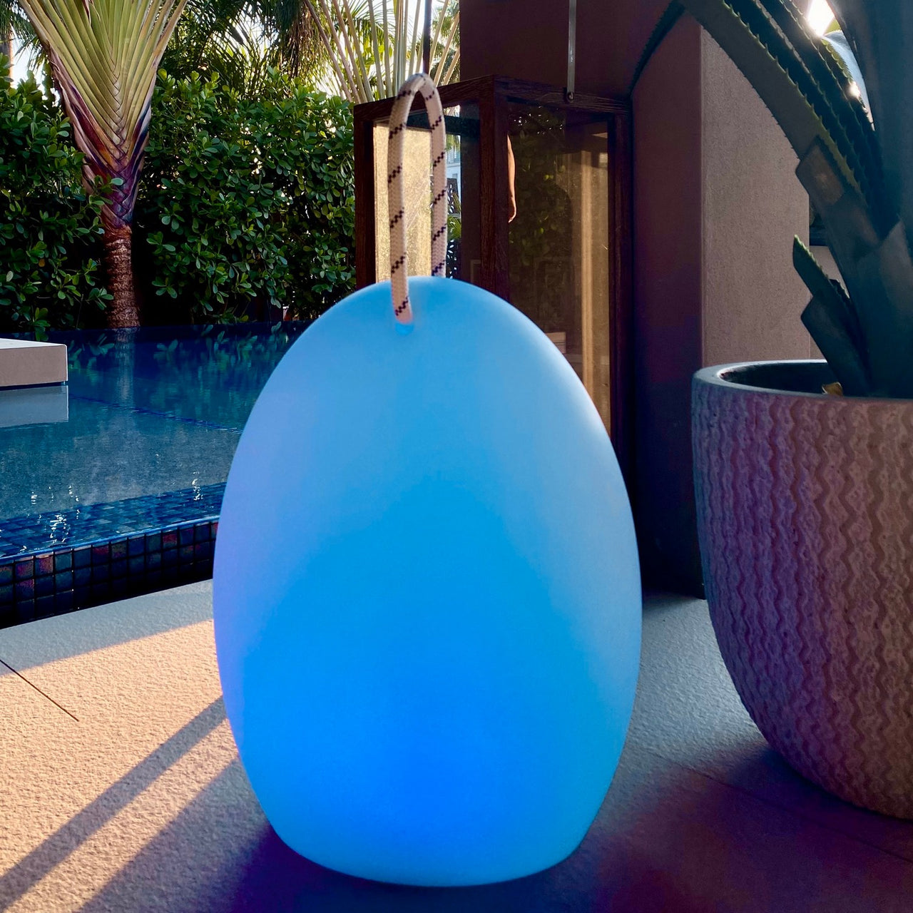 Smart and Green - SG-AMANDE CORDE L - LED Table Lamp - Amande Corde L - White
