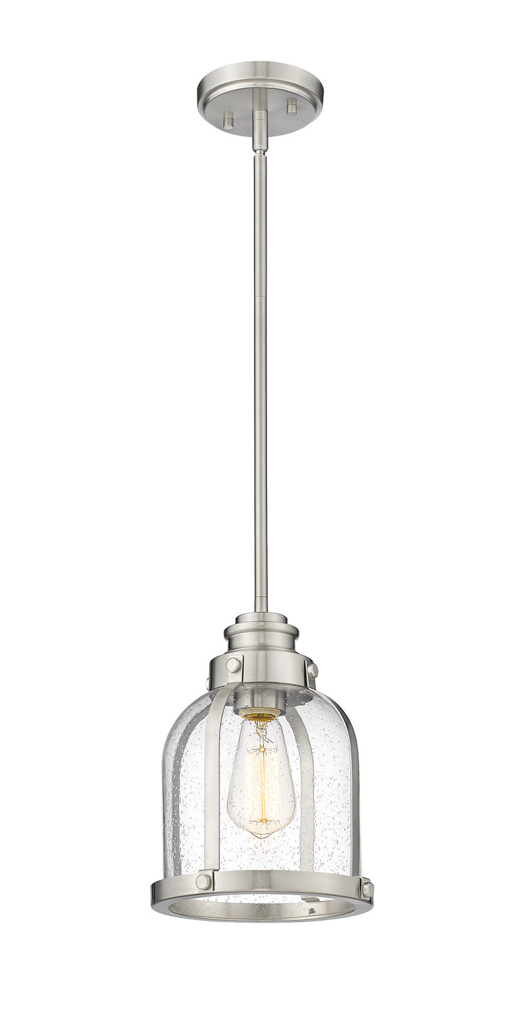 Z-Lite - 337MP-BN - One Light Pendant - Burren - Brushed Nickel