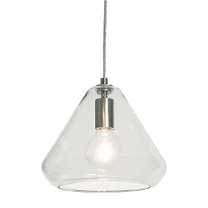 AFX Lighting - AGP10MBSNCL - One Light Pendant - Armitage - Satin Nickel