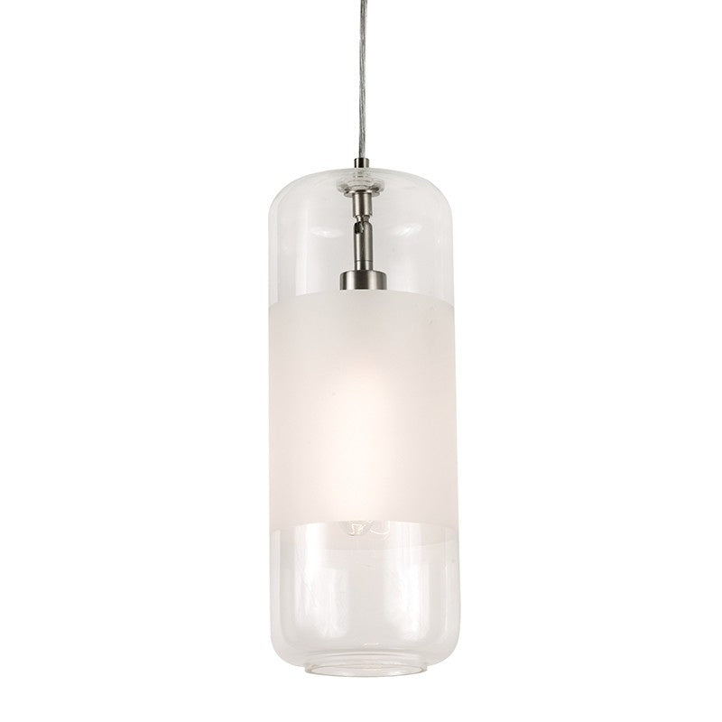 AFX Lighting - HRP06MBSNCL - One Light Pendant - Hermosa - Satin Nickel