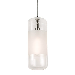 AFX Lighting - HRP06MBSNCL - One Light Pendant - Hermosa - Satin Nickel