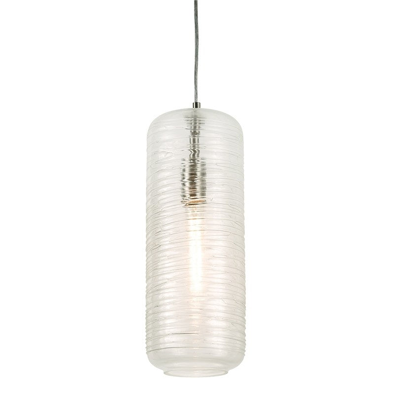 AFX Lighting - HRP06MBSNCS - One Light Pendant - Hermosa - Satin Nickel