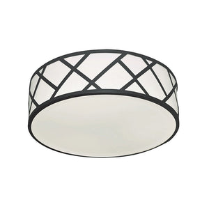 AFX Lighting - HVNF17LAJUDBK - LED Flush Mount - Haven - Black