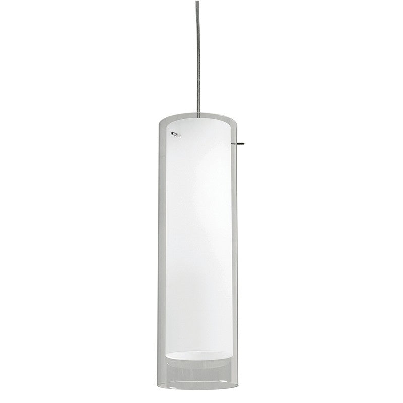 AFX Lighting - VIP05MBSNWH - One Light Pendant - View - Satin Nickel