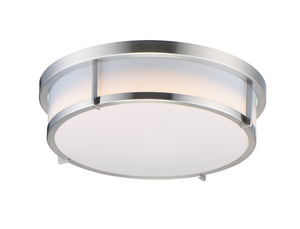 Maxim - 10272WTSN - Two Light Flush Mount - Rogue E26 - Satin Nickel