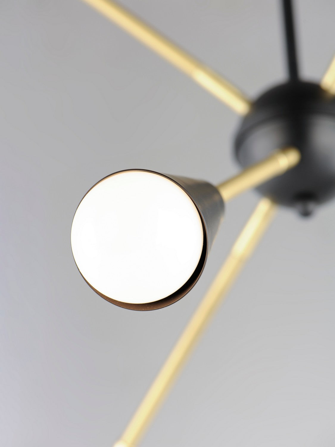 Maxim - 11266BKSBR/BUL - LED Pendant - Lovell - Black / Satin Brass