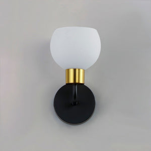 Maxim - 11271SWBZSBR - One Light Wall Sconce - Coraline - Bronze / Satin Brass