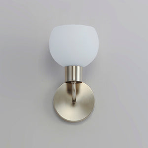 Maxim - 11271SWSN - One Light Wall Sconce - Coraline - Satin Nickel