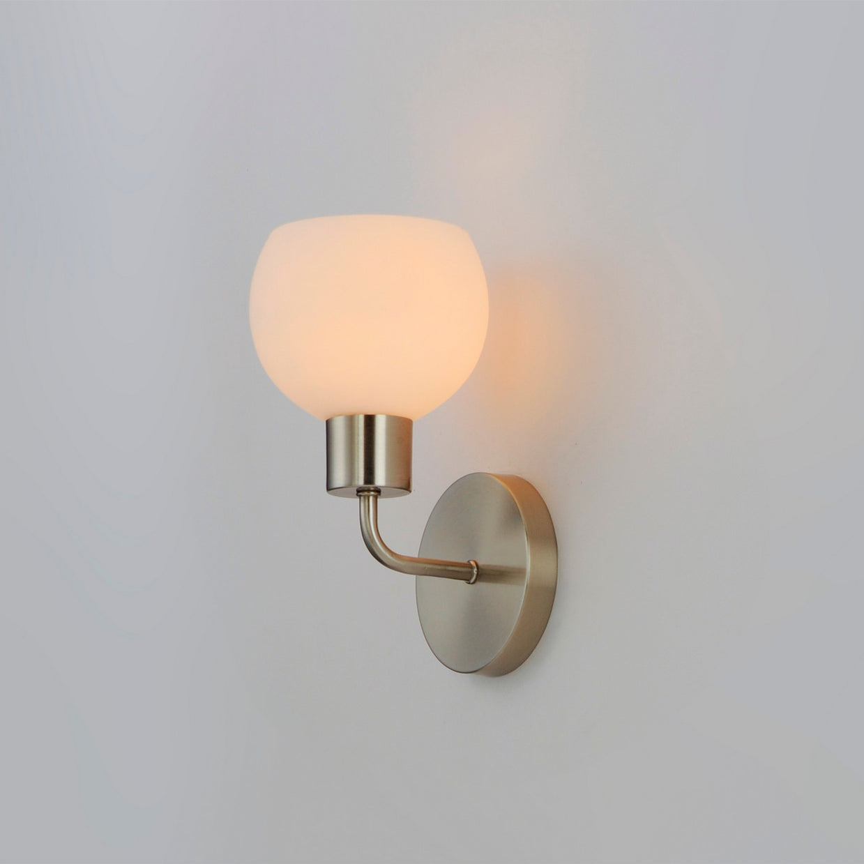 Maxim - 11271SWSN - One Light Wall Sconce - Coraline - Satin Nickel