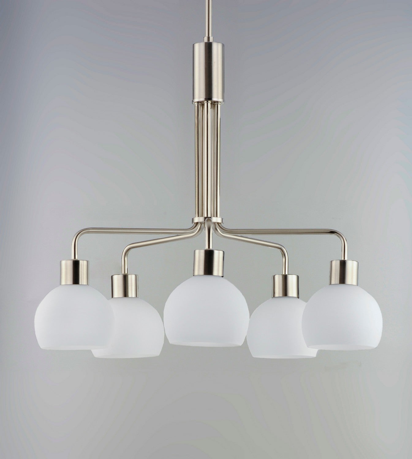 Maxim - 11277SWSN - Five Light Chandelier - Coraline - Satin Nickel