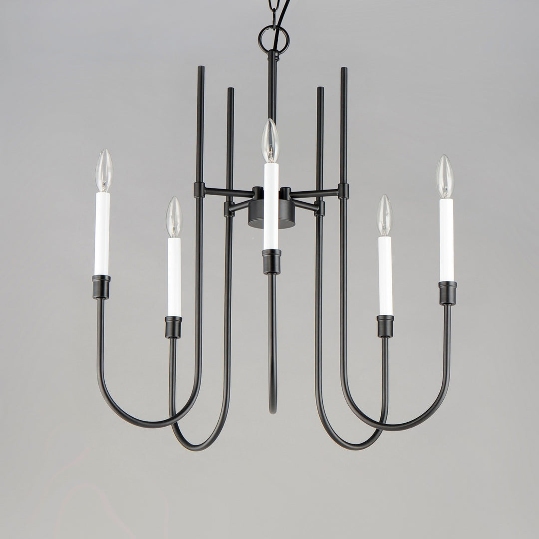 Maxim - 11289BK - Nine Light Chandelier - Tux - Black