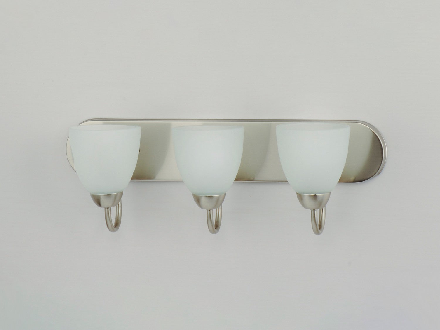 Maxim - 11383FTSN - Three Light Bath Vanity - Axis - Satin Nickel