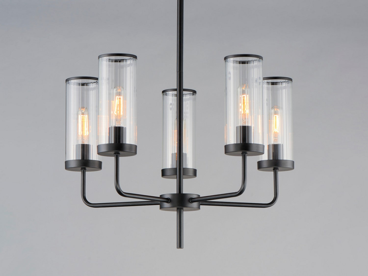 Maxim - 11475CRBK - Five Light Chandelier - Crosby - Black