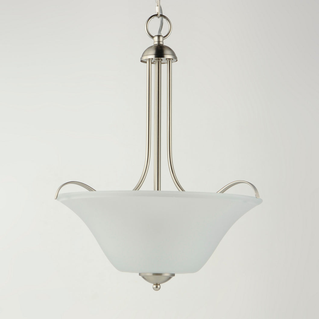 Maxim - 12070FTSN - Three Light Pendant - Vital - Satin Nickel