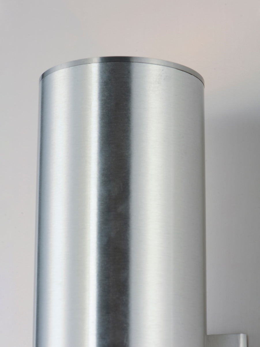 Maxim - 26103AL - Two Light Outdoor Wall Lantern - Outpost - Brushed Aluminum