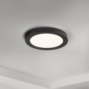 Maxim - 57690WTBK - LED Flush Mount - Chip - Black