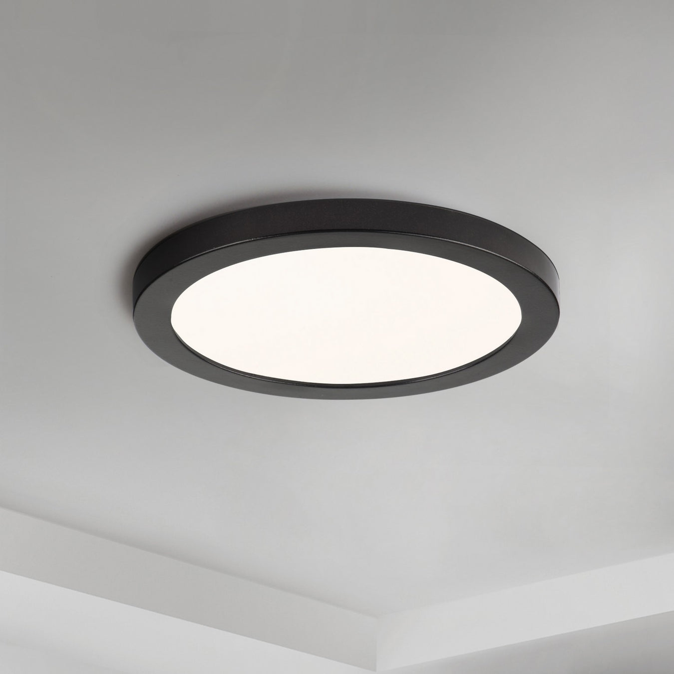 Maxim - 57692WTBK - LED Flush Mount - Chip - Black