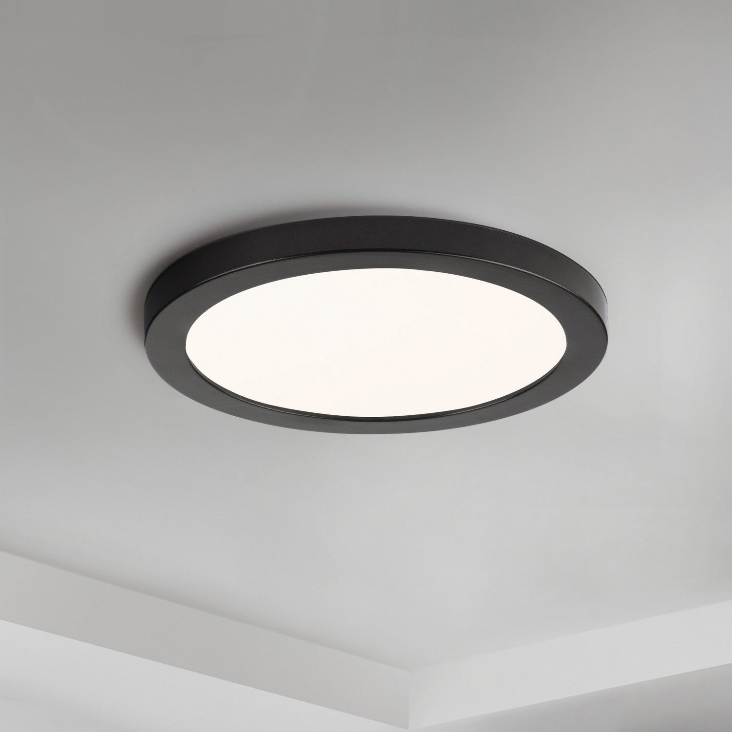 Maxim - 57692WTBK - LED Flush Mount - Chip - Black