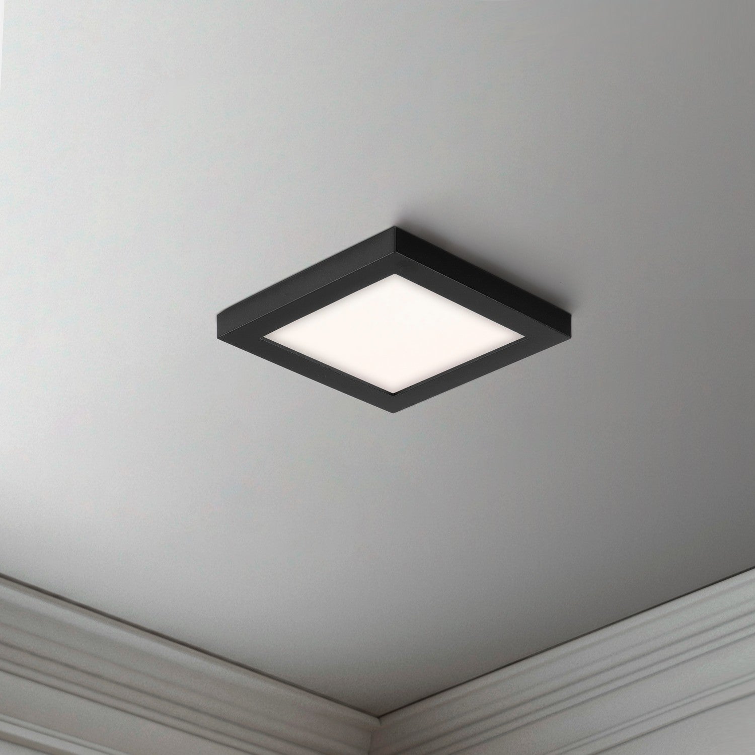 Maxim - 57695WTBK - LED Flush Mount - Chip - Black
