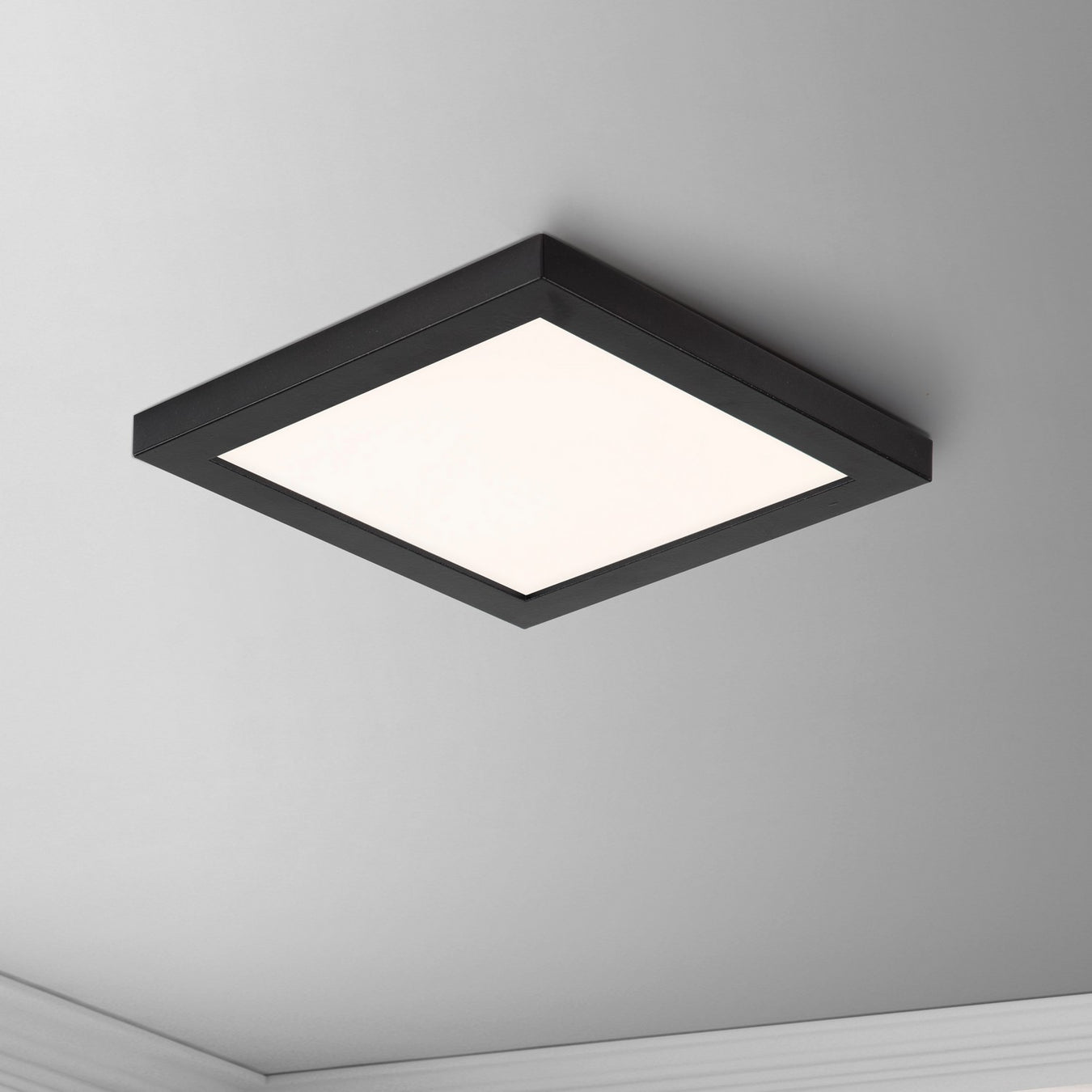 Maxim - 57697WTBK - LED Flush Mount - Chip - Black