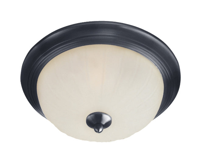 Maxim - 5830FTBK - One Light Flush Mount - Essentials - 583x - Black