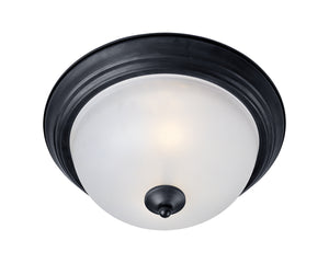 Maxim - 5841FTBK - Two Light Flush Mount - Essentials - 584x - Black