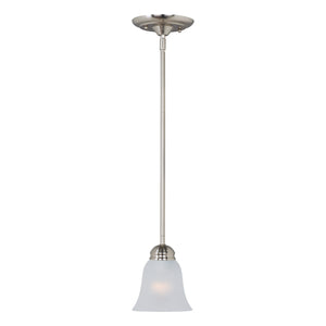 Maxim - 91011FTSN - One Light Mini Pendant - Basix - Satin Nickel