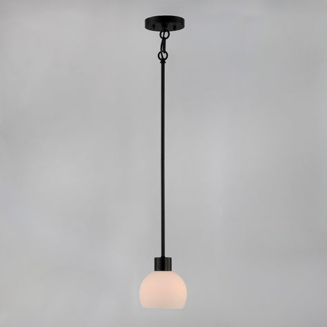 Maxim - 91270SWBK - One Light Mini Pendant - Coraline - Black