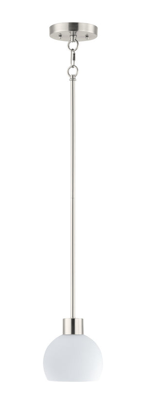 Maxim - 91270SWSN - One Light Mini Pendant - Coraline - Satin Nickel