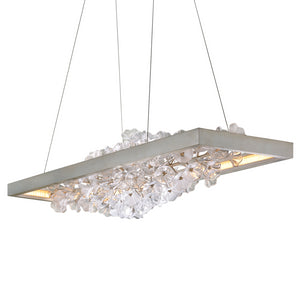 Corbett Lighting - 269-51-SL - LED Linear - Jasmine - Silver Leaf