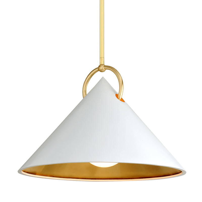 Corbett Lighting - 290-42-GL/SWH - One Light Pendant - Charm - Soft White