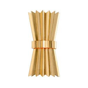 Corbett Lighting - 311-12-GL - Two Light Wall Sconce - Moxy - Gold Leaf