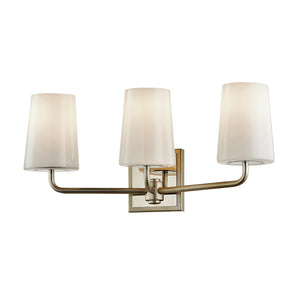 Troy Lighting - B7693-WSL/PN - Three Light Bath And Vanity - Simone - Warm Silver Leaf