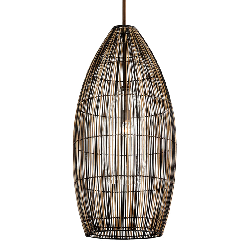 Troy Lighting - F7533-TBZ - One Light Pendant - Holden - Textured Bronze
