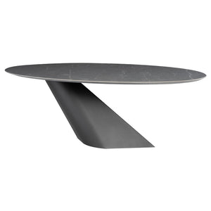 Nuevo - HGNE280 - Dining Table - Oblo - Grey