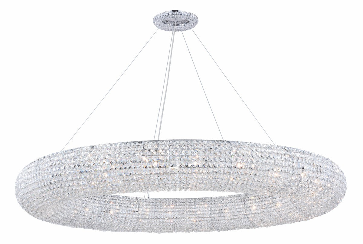 Elegant Lighting - 2114G59C/RC - 24 Light Chandelier - Paris - Chrome