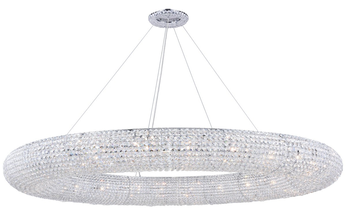 Elegant Lighting - 2114G71C/RC - 30 Light Chandelier - Paris - Chrome