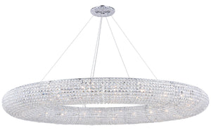 Elegant Lighting - 2114G71C/RC - 30 Light Chandelier - Paris - Chrome