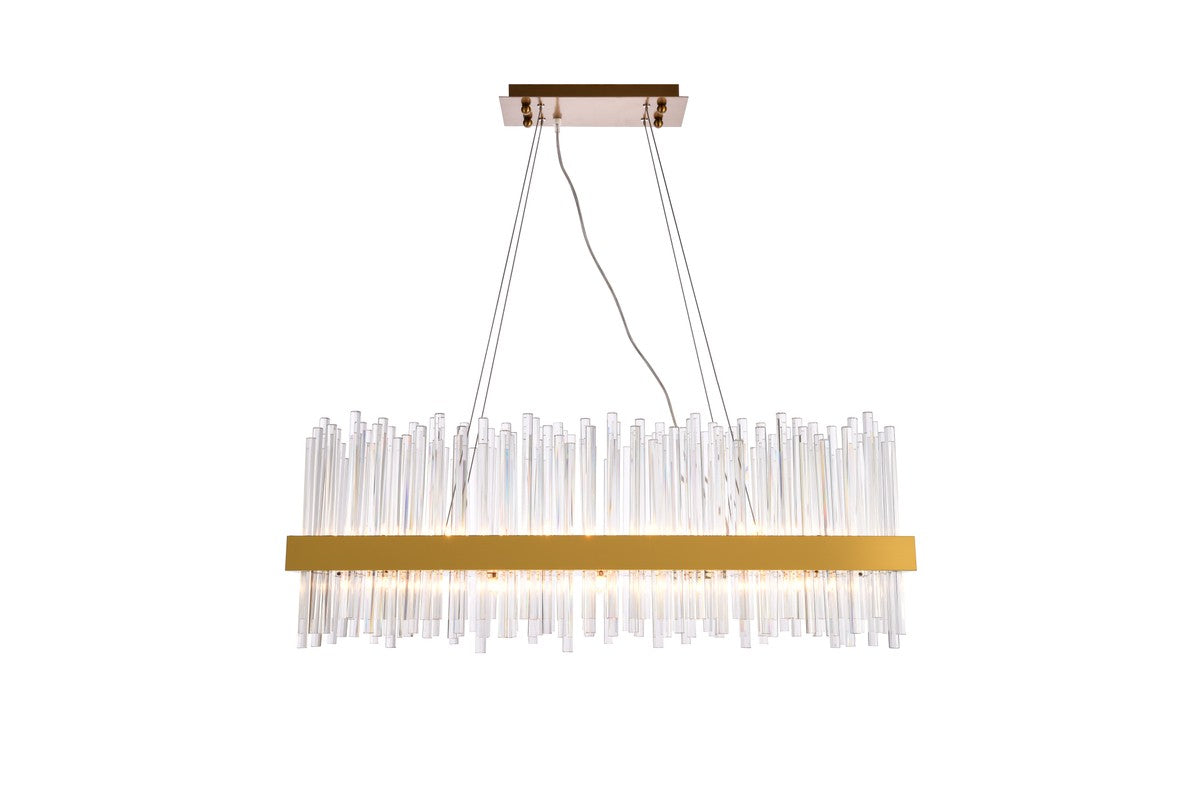 Elegant Lighting - 3000G36G - 20 Light Chandelier - Dallas - Gold