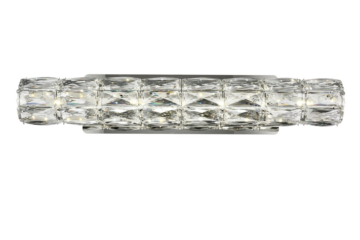 Elegant Lighting - 3501W24C - LED Bath Sconce - Valetta - Chrome