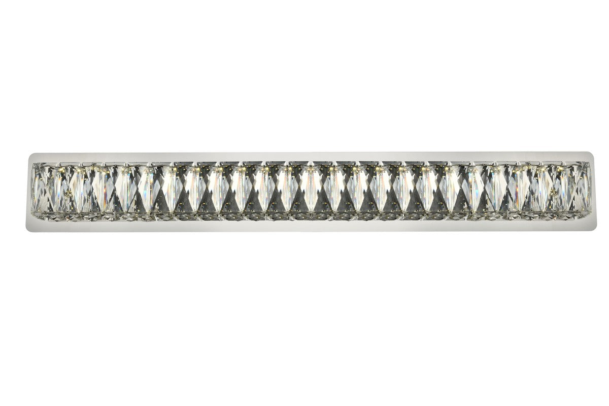 Elegant Lighting - 3502W32C - LED Bath Sconce - Monroe - Chrome