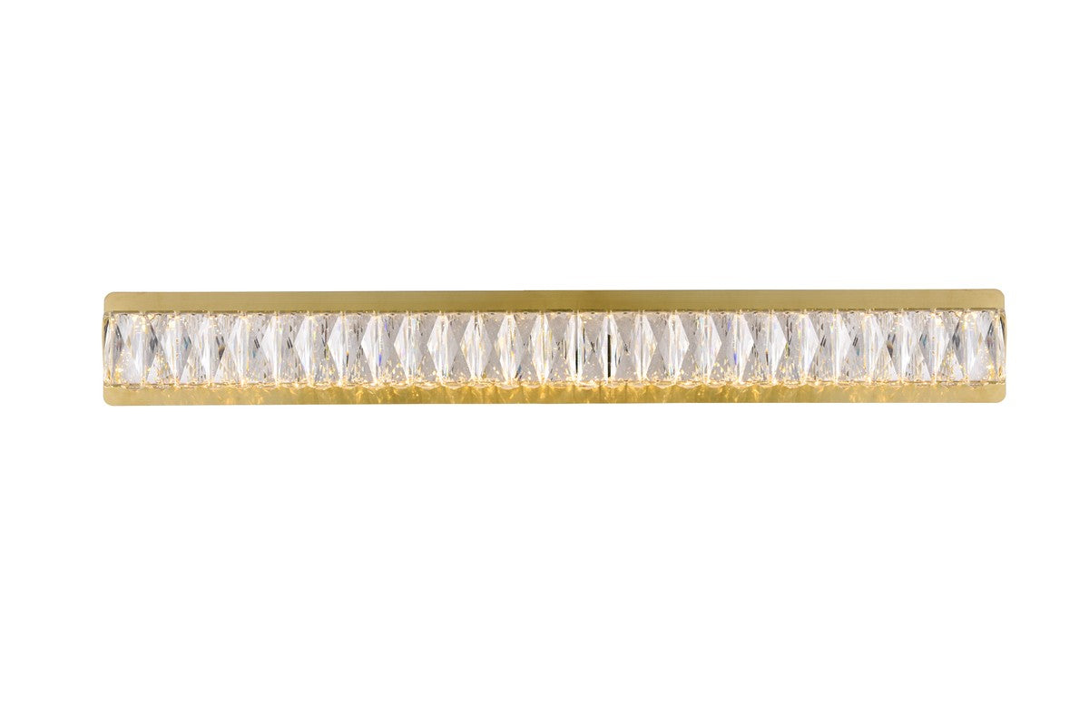 Elegant Lighting - 3502W35G - LED Wall Sconce - Monroe - Gold