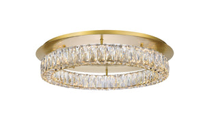 Elegant Lighting - 3503F26G - LED Flush Mount - Monroe - Gold