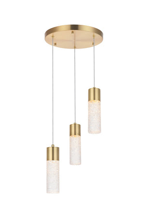 Elegant Lighting - 5200D12G - LED Pendant - Constellation - Gold