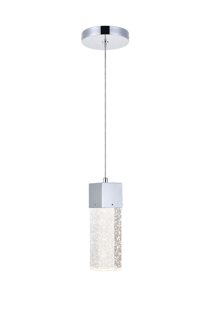 Elegant Lighting - 5300D4C - LED Pendant - Novastella - Chrome