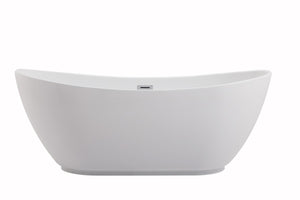 Elegant Lighting - BT10367GW - Bathtub - Ines - glossy white