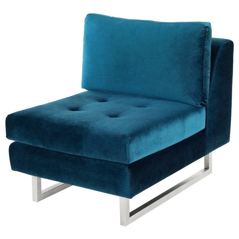 Nuevo - HGSC356 - Sofa Extension - Janis - Midnight Blue