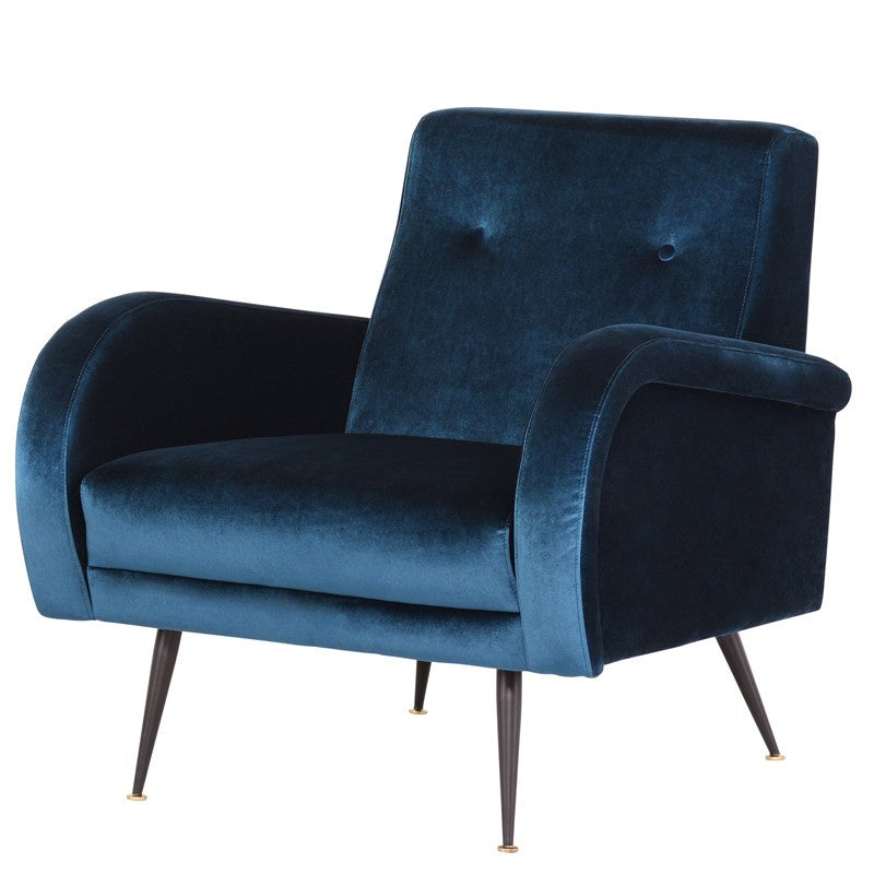 Nuevo - HGSC367 - Occasional Chair - Hugo - Midnight Blue